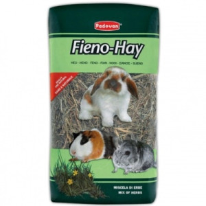 Корм для гризунів Padovan Fieno-Hay для кроликів, морських свинок та шиншил 20 л (8001254000848)