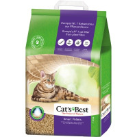 Наполнитель для туалета Cats Best Smart Pellets Древесный комкующийся 10 кг (20 л) (4002973217429)
