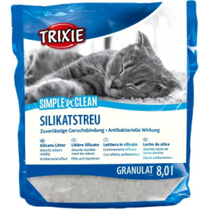Наполнитель для туалета Trixie Simple&amp;Clean силикагелевый впитывающий 3.6 кг 8 л (4047974040201)