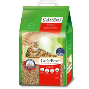 Наполнитель для туалета Cats Best Original Древесный комкующийся 8.6 кг (20 л) (4002973189351)