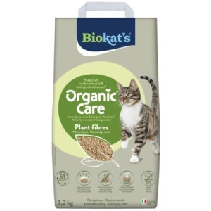 Наполнитель для туалета Biokat's Organic Care растительный 8 л/3.2 кг (4002064617428)