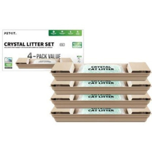 Наполнитель для туалета Petkit для PUROBOT CRYSTAL DUO Fresh Green (сет 4 шт) (C02)