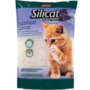 Наполнитель для туалета Padovan Silicat Lavender силикагелевый 2.2 кг (8001254004990)
