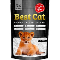 Наповнювач для туалету Best Cat Силікагелевий White 3.6 л (4820281500329)