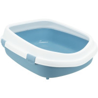 Туалет для кошек Trixie Primo XXL с бортиками 56х25х71 см сине-белый (4011905401751)